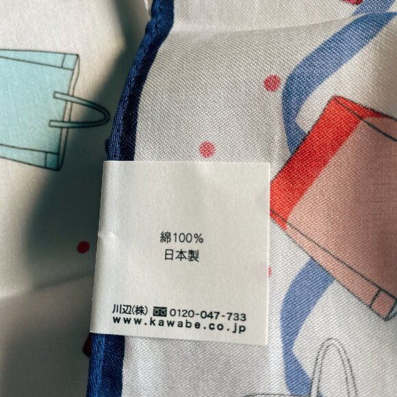 Celine NWT Cotton Scarf – Tote Bag Print - Picture 10 of 10